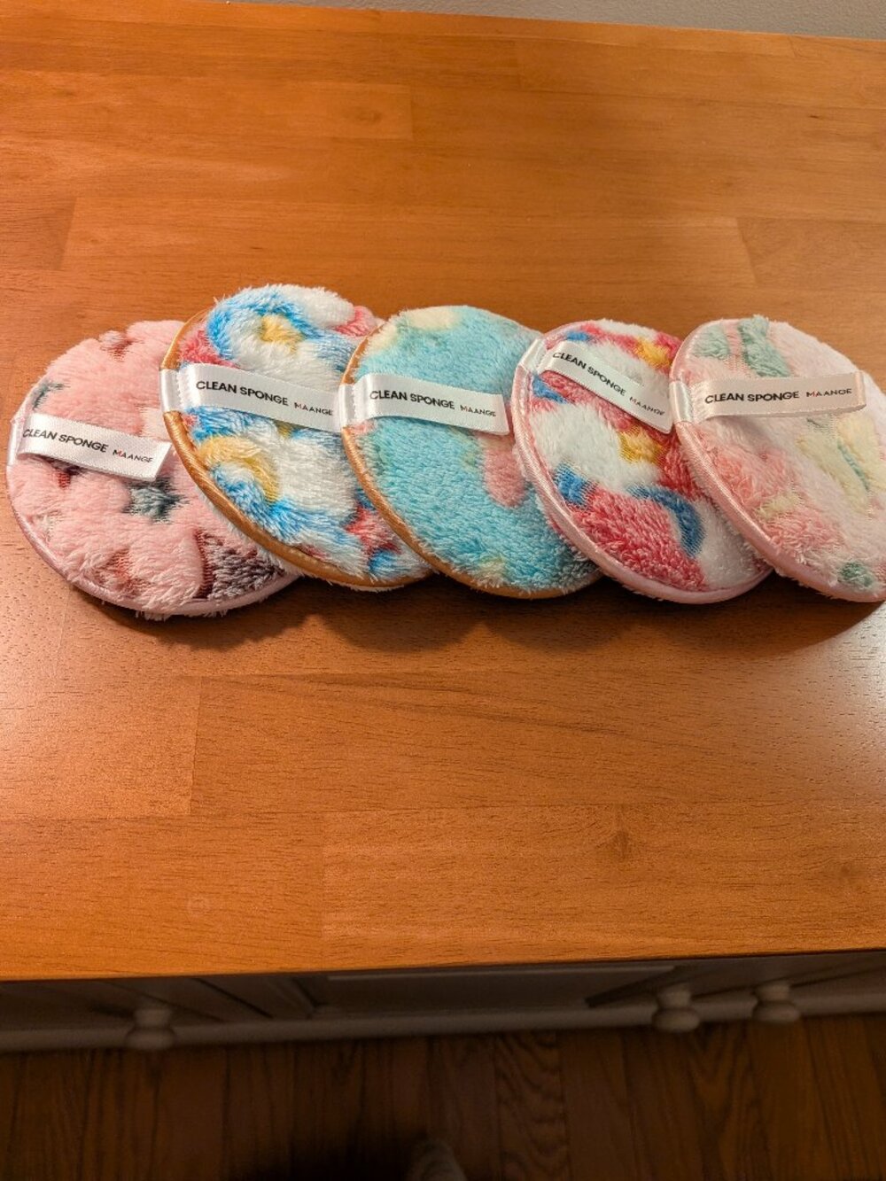 Clean Sponge Makeup Remover Set of 5